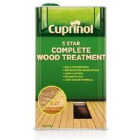Cuprinol 5 Star Clear Complete Wood Treatment 1L