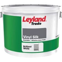 Leyland White Silk Emulsion Paint 10L