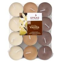 Spaas Vanilla Tea Light Candle Pack Of 24