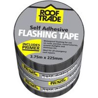 Evo-Stik Rooftrade Grey Flashing Tape (L)3.75m (W)225mm