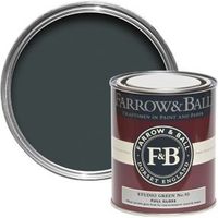 Farrow & Ball Interior & Exterior Studio Green No.93 Gloss Paint 750ml