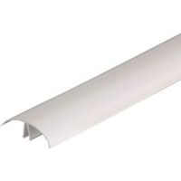 Corotherm White Glazing Bar Cap (H)60mm (W)20mm (L)3000mm