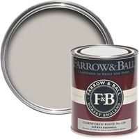 Farrow & Ball Cornforth White No.228 Mid Sheen Estate Eggshell Paint 750 Ml