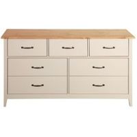 Westwick Oak Effect Chest Of Drawers (H)750mm (W)1403mm