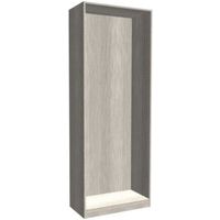 Form Darwin Grey Oak Effect Tall Wardrobe Cabinet - 3663602050728