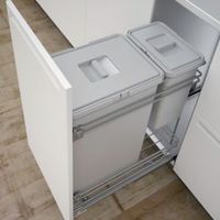 IT Kitchens 300mm Integrated Pull-Out Kitchen Bins 30L