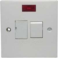 Propower 13A Switched Socket Neon Indicator Connection Unit