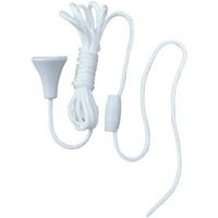 Propower White Plastic & String Pull Cord