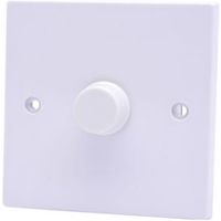 Propower 13A 1-Way White Dimmer Switch - 5060038169686