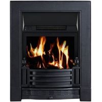 Focal Point Finsbury Black LCD Remote Control Inset Electric Fire