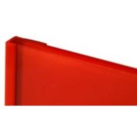 Vistelle Red Shower Panelling End Cap (L)2.5m (W)25mm