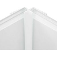 Vistelle White Shower Panelling Internal Corner (L)2.5m (W)25mm