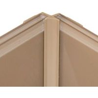 Vistelle Mocha Shower Panelling Internal Corner Joint (L)2.5m (W)25mm