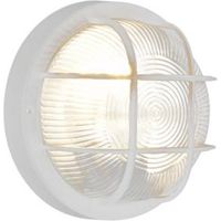 Blooma Thetis White Mains Powered External Wall Light