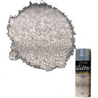 Rust-Oleum Silver Glitter Glitter Spray Paint 400 Ml