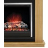 Be Modern Avalon Natural LED Electric Fire Suite