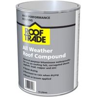 ROOFTRADE Black All Weather Roof Compound 5L