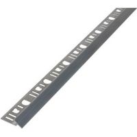Diall Silver Aluminium Tile Ramp Profile - 3663602912101