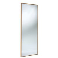 Panel Full Length Mirror Mirror Sliding Wardrobe Door (H)2220 Mm (W)914 Mm - 5055332110762