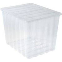 Strata Supa Nova Clear 110L Plastic Storage Box