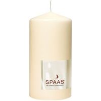 Spaas Ivory Pillar Candle Small