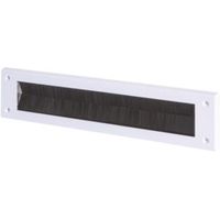 PVC & Brush Draught Excluder (L)338mm - 5397007191578