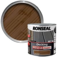 Ronseal Chestnut Matt Decking Rescue Paint 2.5L