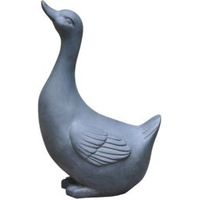 Verve Grey Duck Garden Ornament