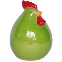 Verve Green Chicken Garden Ornament