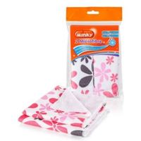 Minky Floral Microfibre Cloth Pack Of 2