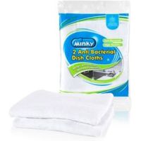 Minky Anti-Bacterial Dish Cloth Pack Of 2