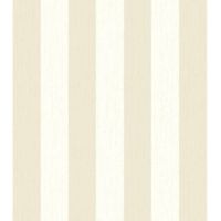 Graham & Brown Julien Macdonald Glitterati Cream & Gold Stripe Vinyl Effect Wallpaper
