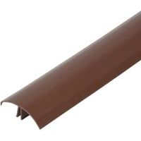 Corotherm Brown Glazing Bar Cap (H)20mm (W)60mm (L)4000mm