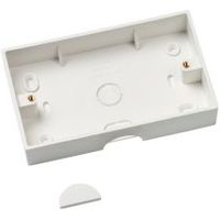D-Line ABS Plastic White Socket Box (W)145mm Pack Of 1