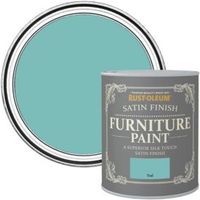Rust-Oleum Teal Satin Furniture Paint 750 Ml