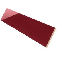 Cooke & Lewis Kitchens High Gloss Red Straight Plinth (L)3050mm