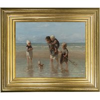 Rijksmuseum, Jozef Israëls - Children Of The Sea Framed Print, 29 X 34cm
