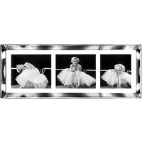 Brookpace, The Manhattan Collection - Ballerina Triptych Framed Print, 39 X 102cm