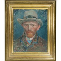 Rijksmuseum, Vincent Van Gogh - Self Portrait Framed Print, 34 X 29cm