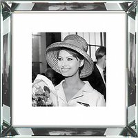 Brookpace, The Manhattan Collection - Sophia Loren Framed Print, 46 X 46cm