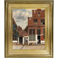 Rijksmuseum, Johannes Vermeer - The Little Street Framed Print, 34 X 29cm