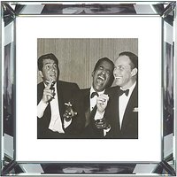 Brookpace, The Manhattan Collection - The Rat Pack Framed Print, 46 X 46cm