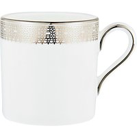Vera Wang For Wedgwood Lace Platinum Coffee Cup