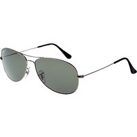 Ray-Ban RB3362 Aviator Sunglasses, Gunmetal/Grey