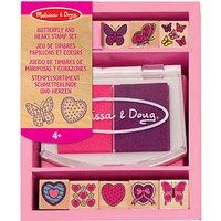 Melissa & Doug Butterfly And Heart Stamp Set