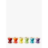 Le Creuset Rainbow Egg Cups, Set Of 6