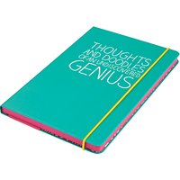 Happy Jackson A5 Thoughts Notebook, Green
