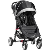 Baby Jogger City Mini 4-Wheel Pushchair, Black/Grey