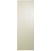Cooke & Lewis Raffello High Gloss Cream Slab Tall Standard Door (W)300mm
