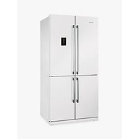 Smeg FQ60BPE 4-Door American Style Fridge Freezer, A+ Energy Rating, 90cm Wide, White